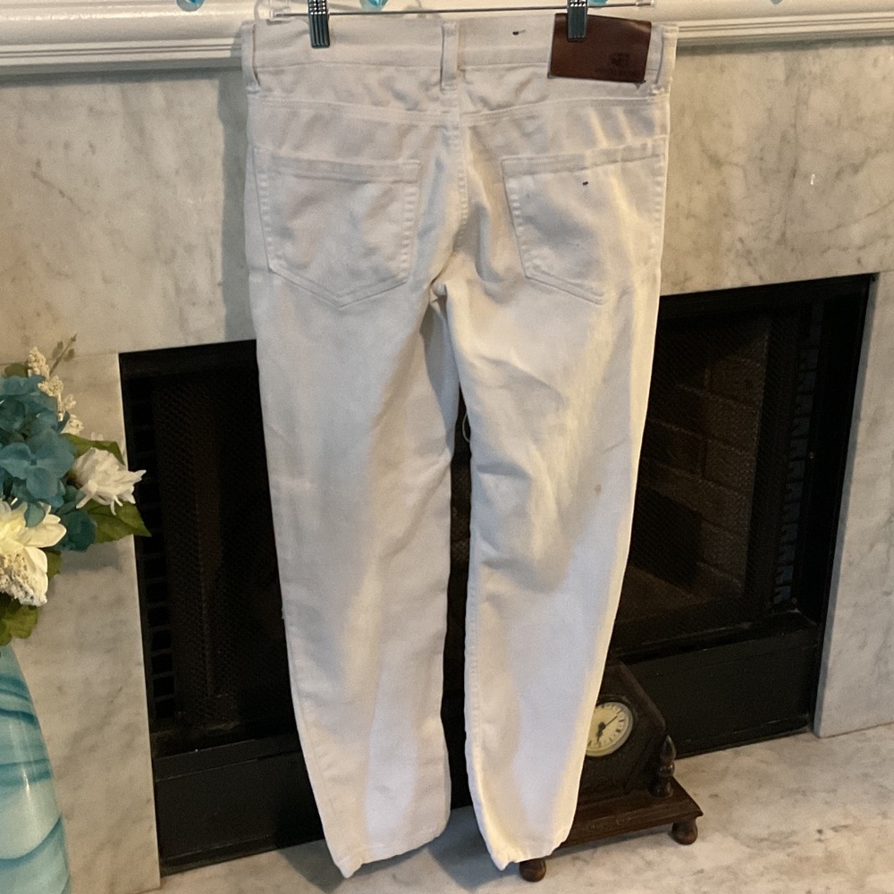 Slim Fit Men’s White Pants - Picture 10 of 11